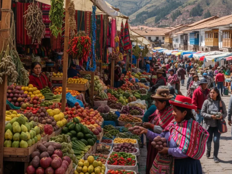 Mercados en Cusco